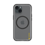 スリムプロテクションプレミアムケース with MagSafe［ オリジナル - caseplayロゴ - イエロー/B ］