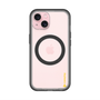 スリムプロテクションプレミアムケース with MagSafe［ オリジナル - caseplayロゴ - イエロー/B ］