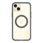スリムプロテクションプレミアムケース with MagSafe［ オリジナル - caseplayロゴ - イエロー/B ］