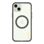 スリムプロテクションプレミアムケース with MagSafe［ オリジナル - caseplayロゴ - イエロー/B ］