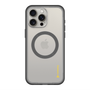 スリムプロテクションプレミアムケース with MagSafe［ オリジナル - caseplayロゴ - イエロー/B ］