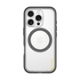 スリムプロテクションプレミアムケース with MagSafe［ オリジナル - caseplayロゴ - イエロー/B ］
