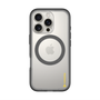 スリムプロテクションプレミアムケース with MagSafe［ オリジナル - caseplayロゴ - イエロー/B ］