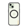 スリムプロテクションプレミアムケース with MagSafe［ オリジナル - caseplayロゴ - オレンジ/B ］