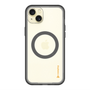 スリムプロテクションプレミアムケース with MagSafe［ オリジナル - caseplayロゴ - オレンジ/B ］