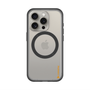 スリムプロテクションプレミアムケース with MagSafe［ オリジナル - caseplayロゴ - オレンジ/B ］