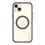 スリムプロテクションプレミアムケース with MagSafe［ オリジナル - caseplayロゴ - パープル/B ］