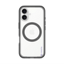 スリムプロテクションプレミアムケース with MagSafe［ オリジナル - caseplayロゴ - パープル/B ］