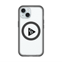 スリムプロテクションプレミアムケース with MagSafe［ オリジナル - caseplayロゴ - ブラック/C ］