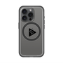 スリムプロテクションプレミアムケース with MagSafe［ オリジナル - caseplayロゴ - ブラック/C ］