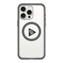 スリムプロテクションプレミアムケース with MagSafe［ オリジナル - caseplayロゴ - ブラック/C ］