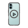 スリムプロテクションプレミアムケース with MagSafe［ オリジナル - caseplayロゴ - ブラック/C ］