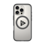 スリムプロテクションプレミアムケース with MagSafe［ オリジナル - caseplayロゴ - ブラック/C ］