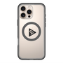 スリムプロテクションプレミアムケース with MagSafe［ オリジナル - caseplayロゴ - ブラック/C ］
