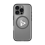 スリムプロテクションプレミアムケース with MagSafe［ オリジナル - caseplayロゴ - ホワイト/C ］