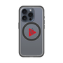 スリムプロテクションプレミアムケース with MagSafe［ オリジナル - caseplayロゴ - レッド/C ］