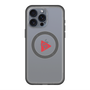 スリムプロテクションプレミアムケース with MagSafe［ オリジナル - caseplayロゴ - レッド/C ］
