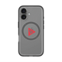 スリムプロテクションプレミアムケース with MagSafe［ オリジナル - caseplayロゴ - レッド/C ］