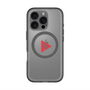 スリムプロテクションプレミアムケース with MagSafe［ オリジナル - caseplayロゴ - レッド/C ］