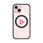 スリムプロテクションプレミアムケース with MagSafe［ オリジナル - caseplayロゴ - ピンク/C ］