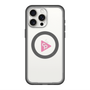 スリムプロテクションプレミアムケース with MagSafe［ オリジナル - caseplayロゴ - ピンク/C ］