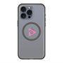 スリムプロテクションプレミアムケース with MagSafe［ オリジナル - caseplayロゴ - ピンク/C ］