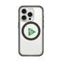 スリムプロテクションプレミアムケース with MagSafe［ オリジナル - caseplayロゴ - グリーン/C ］