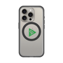 スリムプロテクションプレミアムケース with MagSafe［ オリジナル - caseplayロゴ - グリーン/C ］