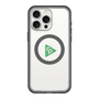 スリムプロテクションプレミアムケース with MagSafe［ オリジナル - caseplayロゴ - グリーン/C ］