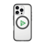 スリムプロテクションプレミアムケース with MagSafe［ オリジナル - caseplayロゴ - グリーン/C ］