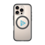 スリムプロテクションプレミアムケース with MagSafe［ オリジナル - caseplayロゴ - ライトブルー/C ］