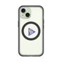 スリムプロテクションプレミアムケース with MagSafe［ オリジナル - caseplayロゴ - パープル/C ］