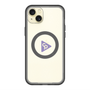 スリムプロテクションプレミアムケース with MagSafe［ オリジナル - caseplayロゴ - パープル/C ］