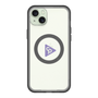 スリムプロテクションプレミアムケース with MagSafe［ オリジナル - caseplayロゴ - パープル/C ］