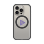 スリムプロテクションプレミアムケース with MagSafe［ オリジナル - caseplayロゴ - パープル/C ］