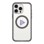 スリムプロテクションプレミアムケース with MagSafe［ オリジナル - caseplayロゴ - パープル/C ］