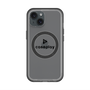 スリムプロテクションプレミアムケース with MagSafe［ オリジナル - caseplayロゴ - ブラック/D ］