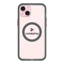 スリムプロテクションプレミアムケース with MagSafe［ オリジナル - caseplayロゴ - ブラック/D ］