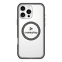 スリムプロテクションプレミアムケース with MagSafe［ オリジナル - caseplayロゴ - ブラック/D ］