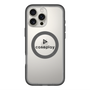 スリムプロテクションプレミアムケース with MagSafe［ オリジナル - caseplayロゴ - ブラック/D ］