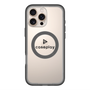 スリムプロテクションプレミアムケース with MagSafe［ オリジナル - caseplayロゴ - ブラック/D ］