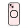 スリムプロテクションプレミアムケース with MagSafe［ オリジナル - caseplayロゴ - ホワイト/D ］