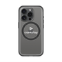 スリムプロテクションプレミアムケース with MagSafe［ オリジナル - caseplayロゴ - ホワイト/D ］
