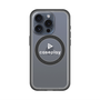 スリムプロテクションプレミアムケース with MagSafe［ オリジナル - caseplayロゴ - ホワイト/D ］