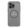 スリムプロテクションプレミアムケース with MagSafe［ オリジナル - caseplayロゴ - ホワイト/D ］