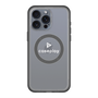 スリムプロテクションプレミアムケース with MagSafe［ オリジナル - caseplayロゴ - ホワイト/D ］
