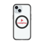 スリムプロテクションプレミアムケース with MagSafe［ オリジナル - caseplayロゴ - レッド/D ］