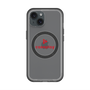 スリムプロテクションプレミアムケース with MagSafe［ オリジナル - caseplayロゴ - レッド/D ］