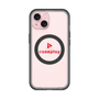 スリムプロテクションプレミアムケース with MagSafe［ オリジナル - caseplayロゴ - レッド/D ］