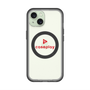 スリムプロテクションプレミアムケース with MagSafe［ オリジナル - caseplayロゴ - レッド/D ］